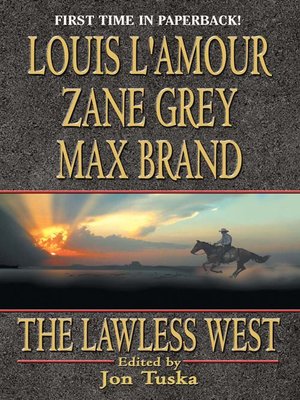 The Lawless West - ebook